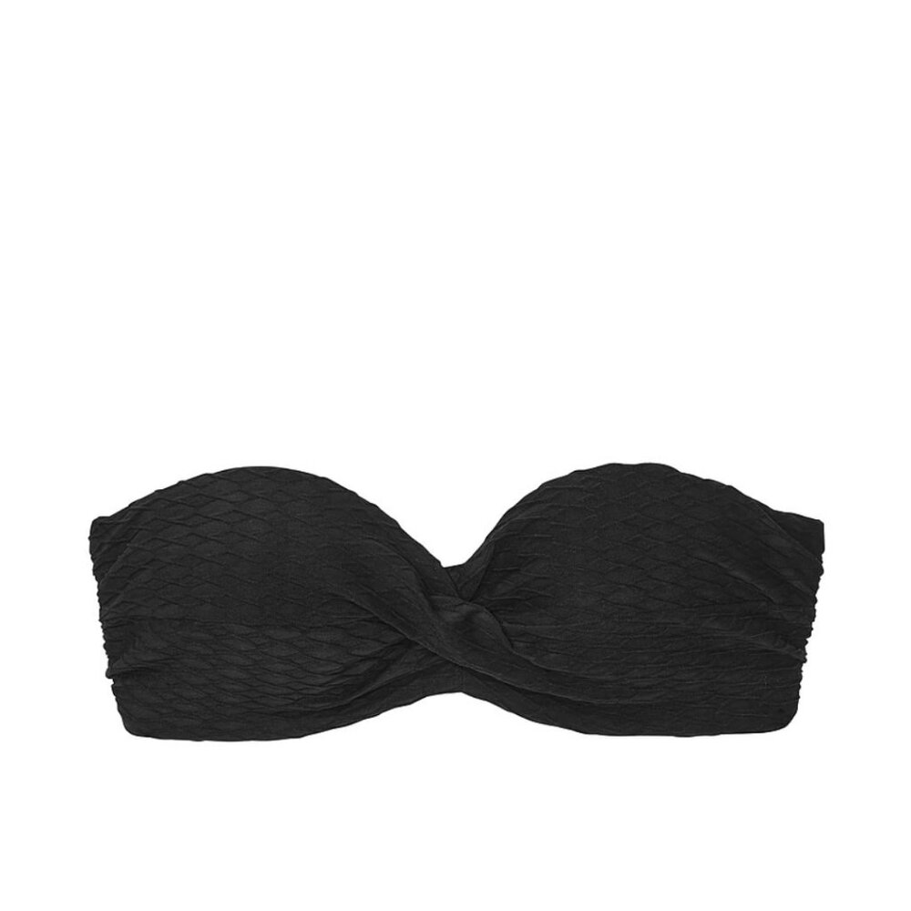 Bikini top, sz 38D, VICTORIA'S SECRET SWIM Mix & Match Twist Push-Up Bandeau Top